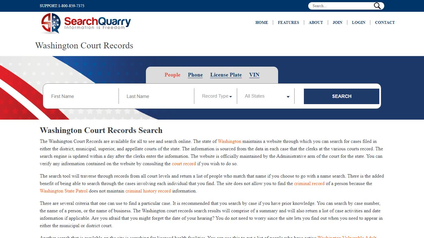 Free Washington Court Records | Enter a Name & View Washington Court ...